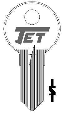 Jet IL220 Illinois Key Blank S1042ZS