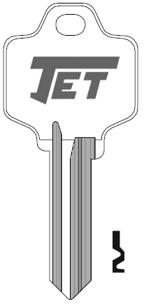 Jet R1064E National Key Blank NA6