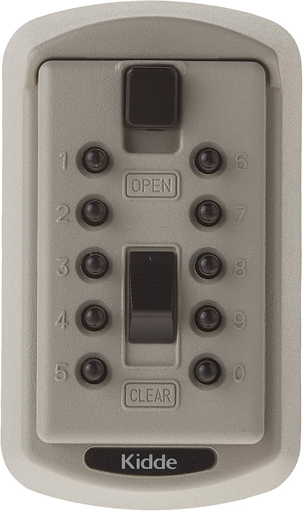Slimline Vault - Push Button - Retail Pkg - Clay