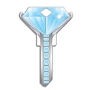 Lucky Line B102S Diamond SC1 Keyway