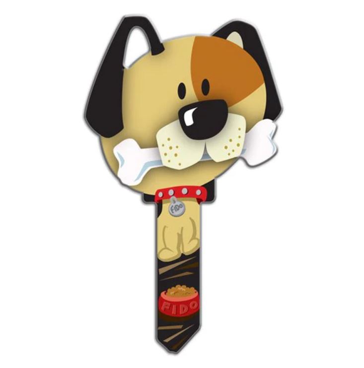 [B114W] Lucky Line B114W Dog Key Shape WR5 WR3 Keyway