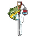 Lucky Line B117K Fishing Key Shape KW1/11 Keyway