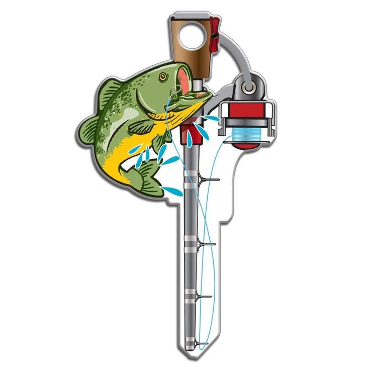 Lucky Line B117S Fishing Key Shape SC1 Keyway