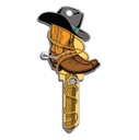 [B132K] Cowboy Key Shape Kw1 Keyway