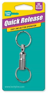 Lucky Line 70701 Quick Release Key Ring