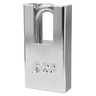 American Lock A5300D 1-3/4" (44mm) Shrouded Solid Steel Rekeyable Pin Tumbler Padlock