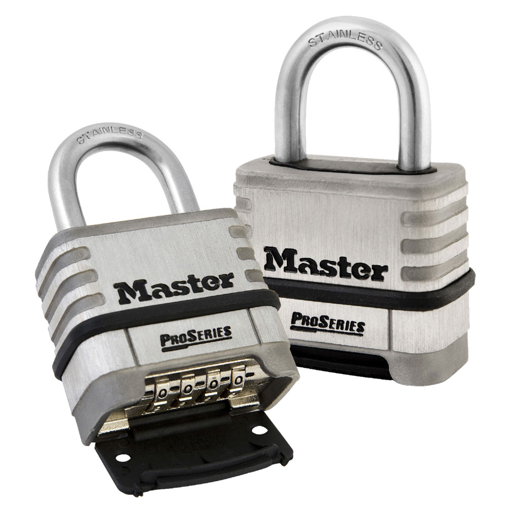 Master Lock No. 1174 Proseries Bottom Resettable Combination Padlocks