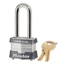 Master Lock 3KALH 46mm wide laminated steel pin tumbler padlock with 51mm shackle keyed to 3202