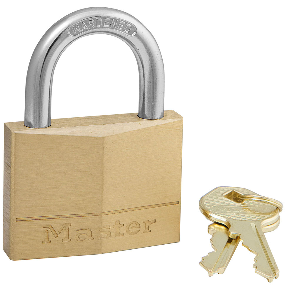 Master Lock 150D 2" (51mm) Wide Solid Brass Body Padlock