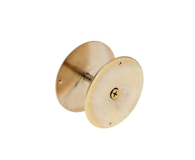 Don-jo BF 161 Hole Filler Plate - Brass Plated
