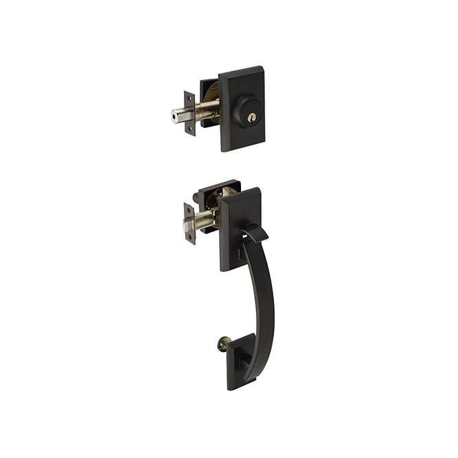 Dorex Arco Entrance Gripset Matt Black