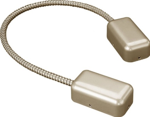 [CM-PT375AL-DUR-18] Camden CM-PT375AL-DUR-18 Heavy Duty Power Transfer Cables w/ Aluminum endcaps, Duranodic Finish, 3/8" inside diameter cable, 18" length (CM-PT38DUR)