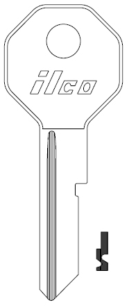 [H1098A] Ilco H1098A Key Blank