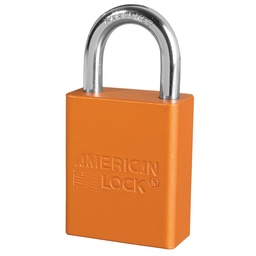 [A1105ORJ] Purple Anodized Aluminum Safety Padlock, 1-1/2in (38mm) Wide with 1in (25mm) Tall Shackle (copy)
