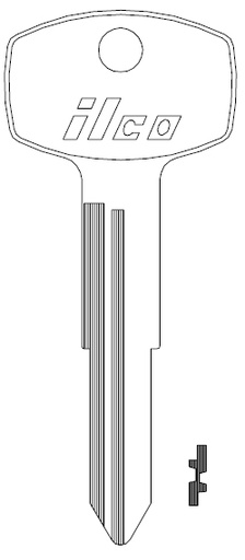 [X114] Ilco X114 Key Blank DA24