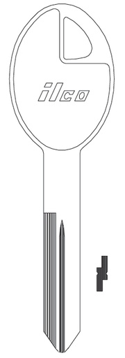 [X242] Ilco X242 Key Blank DA37