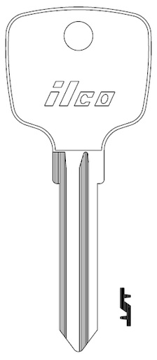 [MB15] Ilco MB15 Key Blank