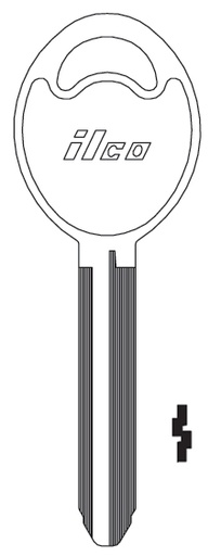 [X225] Ilco X225 Key Blank B80