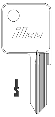 [1612] Ilco 1612 Key Blank TM12