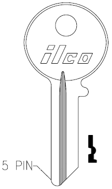 [C1041SR C1041SR] Ilco C1041SR Key Blank