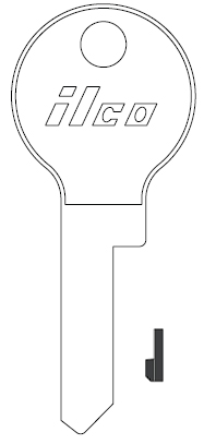 [1125] Ilco 1125 Key Blank H6
