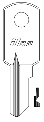 [S180W] Ilco S180W Key Blank