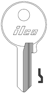[192] Ilco 192 Key Blank SQ1