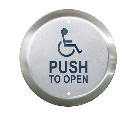 Camden CM-40 4" Round Push Plate Switch