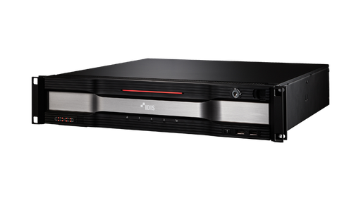 [DR-8564D-72TB] IDIS DR-8564D-72TB DirectIP 8500 Series 64-Channel 4K NVR, H.265, 72TB Storage, RAID, Dual HDMI, Embedded Linux
