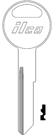 [X1199G  Y138] Ilco X1199G Chrysler Key Key Blank Y138