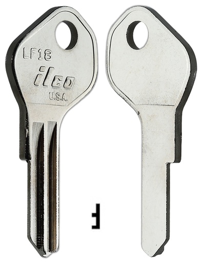 [LF18] Ilco LF18 Key Blank