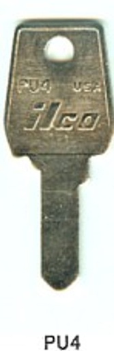 [PU4] Ilco PU4 Key Blank