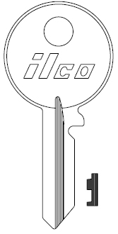 [62DG] Ilco 62DG Key Blank