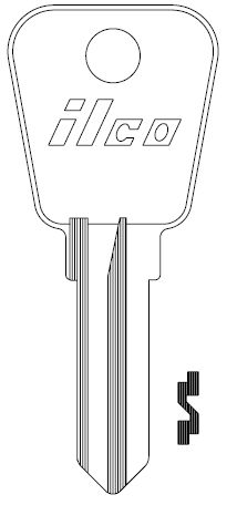[62FT] Ilco 62FT Key Blank F68YT