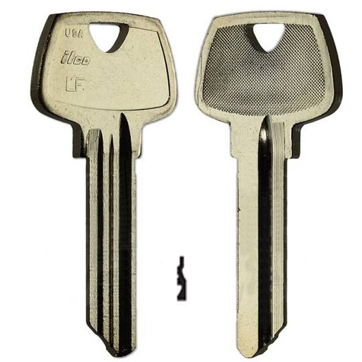 [O1007LF] Ilco O1007LF Sargent Key Blank