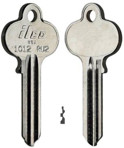 [1012 RU2] Ilco 1012 Corbin Russwin Key Blank RU2