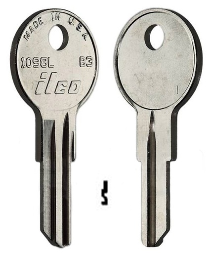 [1098L  B3] ILCO 1098L Briggs & Stratton Key Blank B3