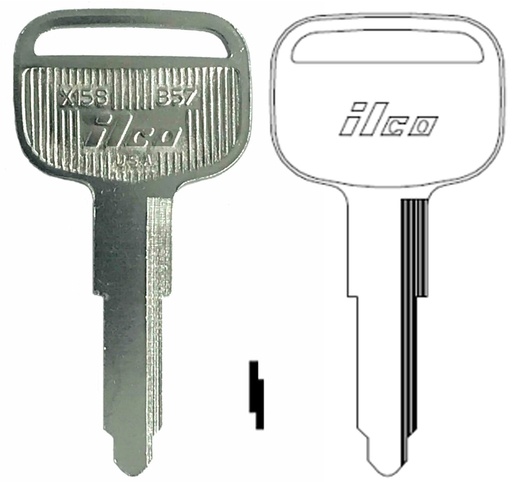 [X158] Ilco X158 Key Blank B57