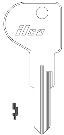 [1669] Ilco 1669 Canada Post Key Blank