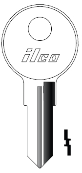[BAU3] Ilco 1676 Key Blank BAU3