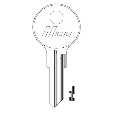 [1043J] Ilco 1043J Key Blank IL11