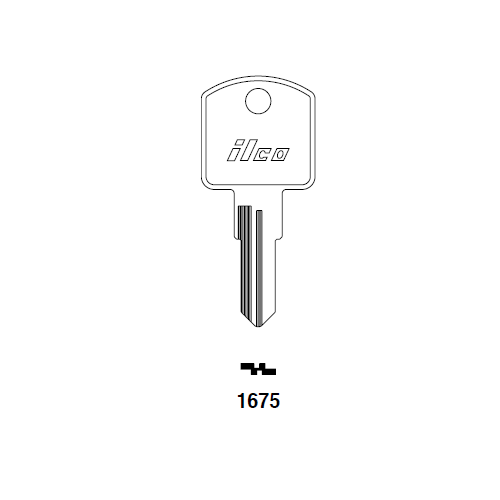 [1675] Ilco 1675 Key Blank Armstrong