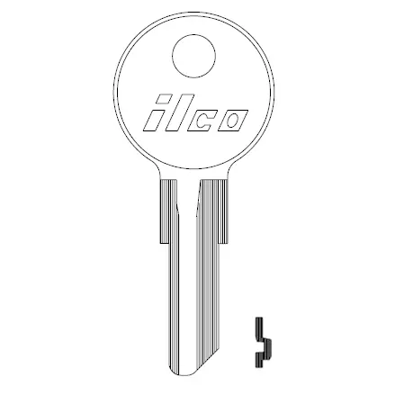 [1041E] 1041E Ilco Key Blank – CG22