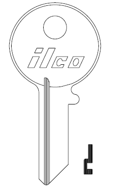 [1041Y] Ilco 1041Y Chicago Blank
