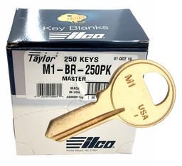 [M1-BR-250PK] Master Key Blank 1092 - M1