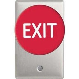 [CM-5040-E] Mushroom Exit Switch Nc Spst Maintained Red 