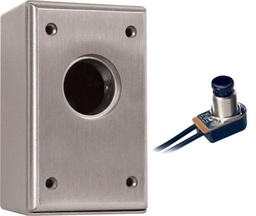 [CM-1005] Camden CM-1000 Series Cast Aluminum with Surface Box Surface Mount Key Switch, SPST Momentary, N/C