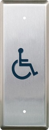 [CM-25/2 WT] Camden Handicap Exit Narrow W / Logo With Weatherproof Option