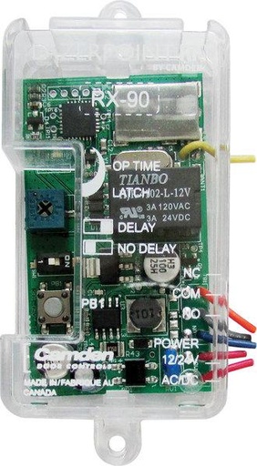 [CM-RX-90] Camden V2 Lazerpoint RF™ & Kinetic™ Compatible Single Relay Receiver
