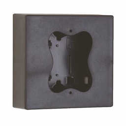 [CM-63CBL] Double Gang Surface Mounting Box, Double Walled, Flame And Inpact Resistant 4.5X4.5X2In For Cm-60 Series